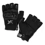 Luva Mattos Racing Rally Short Meio Dedo Preta
