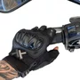 Luva Mattos Racing Rally Short Meio Dedo Preta