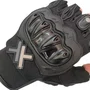 Luva Mattos Racing Rally Short Meio Dedo Preta