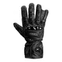 Luva Moto Texx Gp Race Couro Esportiva Speed Preta