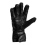 Luva Moto Texx Gp Race Couro Esportiva Speed Preta