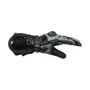 Luva Moto Texx Pista V2 Couro Kevlar Speed Cinza Preta Cinza