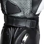 Luva Moto Texx Pista V2 Couro Kevlar Speed Cinza Preta Cinza