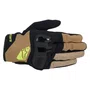 Luva Motociclista Alpinestars Chrome V2 Caqui Preta