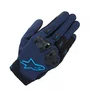 Luva Motociclista Alpinestars SP X 3 Azul Escura Azul