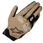 Luva Motociclista Alpinestars SP X 3 Caqui Areia Preta