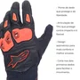 Luva Motociclista Alpinestars SP X 7 Air Preta Vermelha Fluo