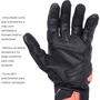 Luva Motociclista Alpinestars SP X 7 Air Preta Vermelha Fluo
