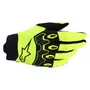 Luva Motociclista Off Road Alpinestars Full Bore V2 Amarela Fluo Preta