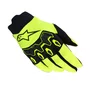 Luva Motociclista Off Road Alpinestars Full Bore V2 Amarela Fluo Preta