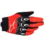 Luva Motociclista Off Road Alpinestars Full Bore V2 Laranja Preta