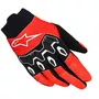 Luva Motociclista Off Road Alpinestars Full Bore V2 Laranja Preta