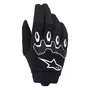 Luva Motociclista Off Road Alpinestars Full Bore V2 Preta Branca