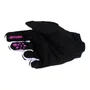 Luva Motociclista Off Road Alpinestars Full Bore V2 Roxa Preta