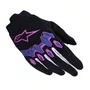 Luva Motociclista Off Road Alpinestars Full Bore V2 Roxa Preta