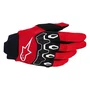 Luva Motociclista Off Road Alpinestars Full Bore V2 Vermelha Preta