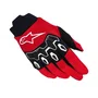 Luva Motociclista Off Road Alpinestars Full Bore V2 Vermelha Preta
