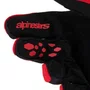 Luva Motociclista Off Road Alpinestars Full Bore V2 Vermelha Preta