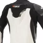 Macacão Alpinestars GP Force Chaser 2PC Preto Branco