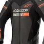 Macacão Alpinestars GP Force Chaser 1 Peça Preto Vermelho