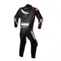 Macacão Alpinestars Gp Plus V4 1Pc Preto Branco