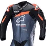 Macacão Alpinestars Gp Plus V4 1Pc Preto Verm Azul Escuro