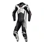 Macacão Alpinestars Gp Plus V4 Sprint 1PC Preto Branco Vermelho