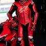 Macacão Alpinestars Gp Plus V4 Sprint 1PC Vermelho Fluo Branco