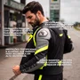 Macacão Dainese Avro 4 Preto Cinza Amarelo 2 Peças