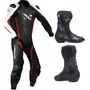 Macacão Norisk Ss Cin Pre Lar 1pc E Bota Tcx Rt Race Pro Air