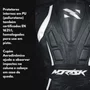 Macacão Norisk Ss Preto Branco 1 Peça Racing