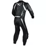 Macacão Norisk Ss Preto Branco 1 Peça Racing