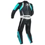 Macacão Norisk Ss Preto Branco Azul 1 Peça Racing