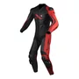 Macacão Norisk Ss Preto Vermelho 1 Peça Racing