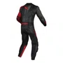 Macacão Norisk Ss Preto Vermelho 1 Peça Racing