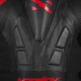 Macacão Norisk Ss Preto Vermelho 1 Peça Racing