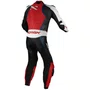 Macacão Norisk Ss Preto Vermelho Branco 1 Peça Racing