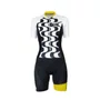 Macaquinho  Asw Classic Léquipe Feminino Trottoir Preto Branco