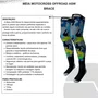 Meião Meia Asw Brace Camuflada Motocross Enduro Trilha