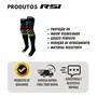 Meião Meia Asw Brace Checker Motocross Enduro Trilha