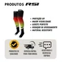 Meião Meia Asw Brace Degrade Motocross Enduro Trilha