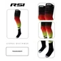 Meião Meia Asw Brace Degrade Motocross Enduro Trilha