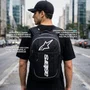 Mochila Alpinestars GFX Boss Backpack Preta Branca