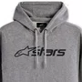 Moletom Alpinestars Blaze V3 Hoodie Cinza Claro Preto
