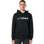 Moletom Alpinestars Blaze V3 Hoodie Preto Branco