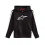 Moletom Alpinestars Racey Hoodie Infantil Preto Com Capuz