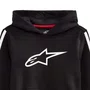 Moletom Alpinestars Racey Hoodie Infantil Preto Com Capuz
