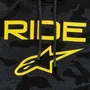 Moletom Alpinestars Ride 2.0  Area Hoodie Cinza Amarelo