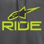 Moletom Alpinestars Ride V3 Hoodie Cinza Verde Preto