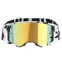 Oculos Motocross Alpinestars Supertech Corp Branco Lente Gold